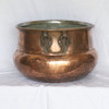 Copper Cauldron With Double Handles Large C10236L