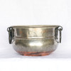 Nickel Plated Copper Cauldron - Side Nickel Plated Copper Cauldron - Side
