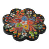 Nimet Classical Turkish Porcelain Coaster 10cm by Paykoc N50003 Black Nimet Classical Turkish Porcelain Coaster 10cm by Paykoc N50003 Black