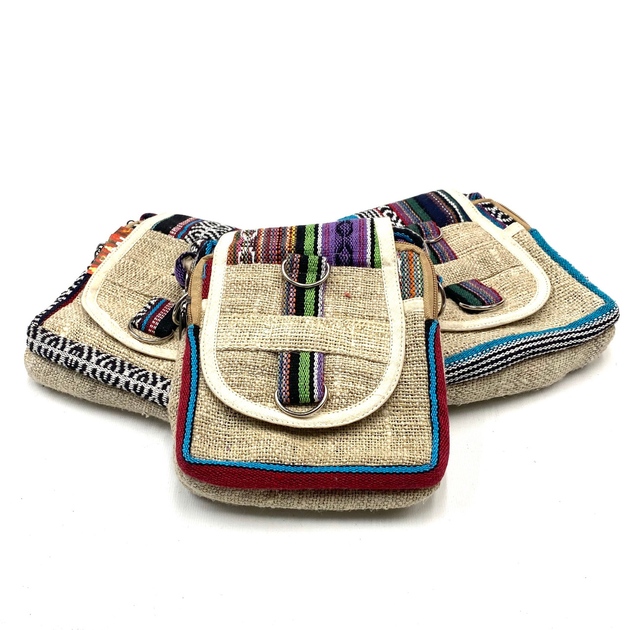 hemp crossbody bag