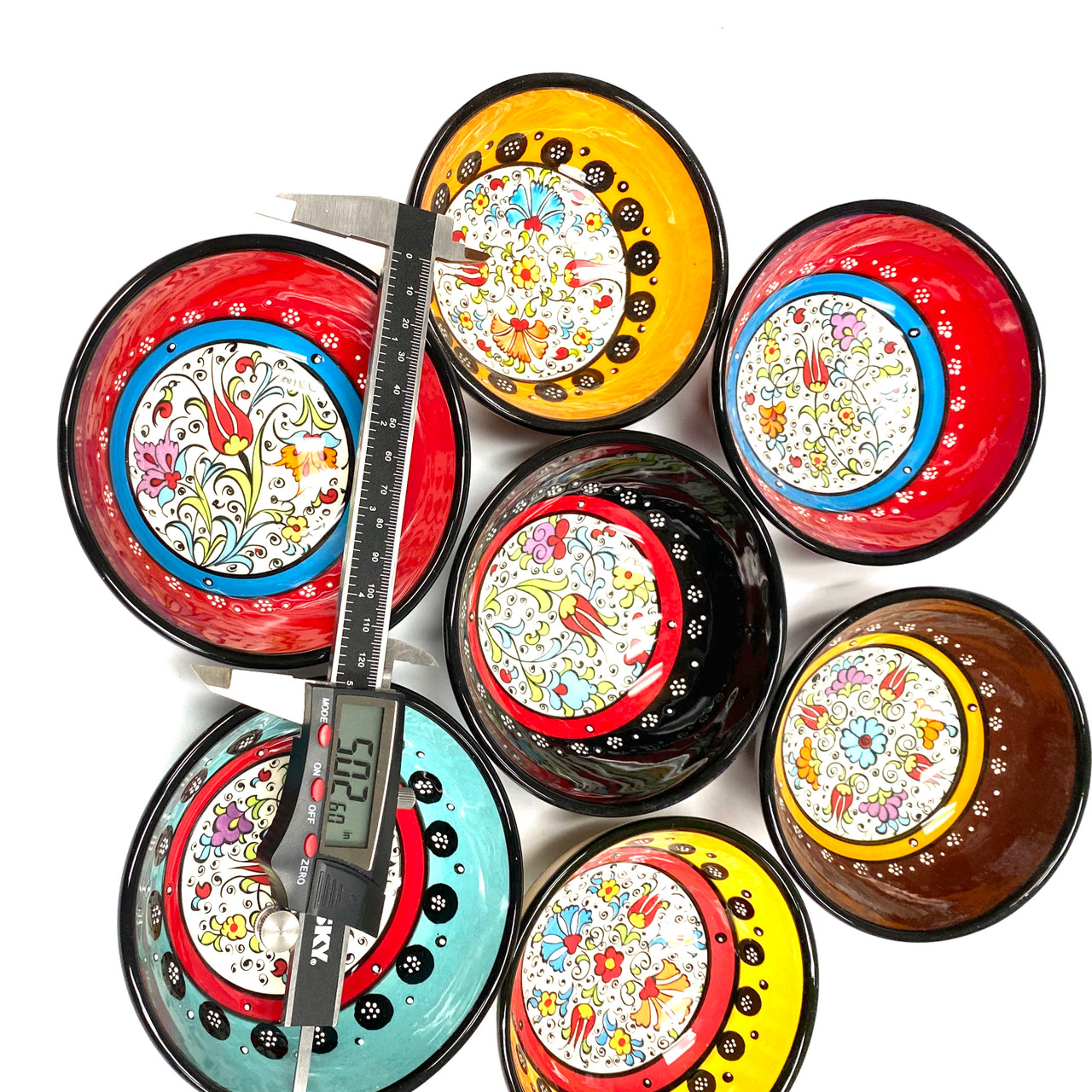 Medium Nimet Classical Turkish Porcelain Bowl Dish 4" / 10cm N10010