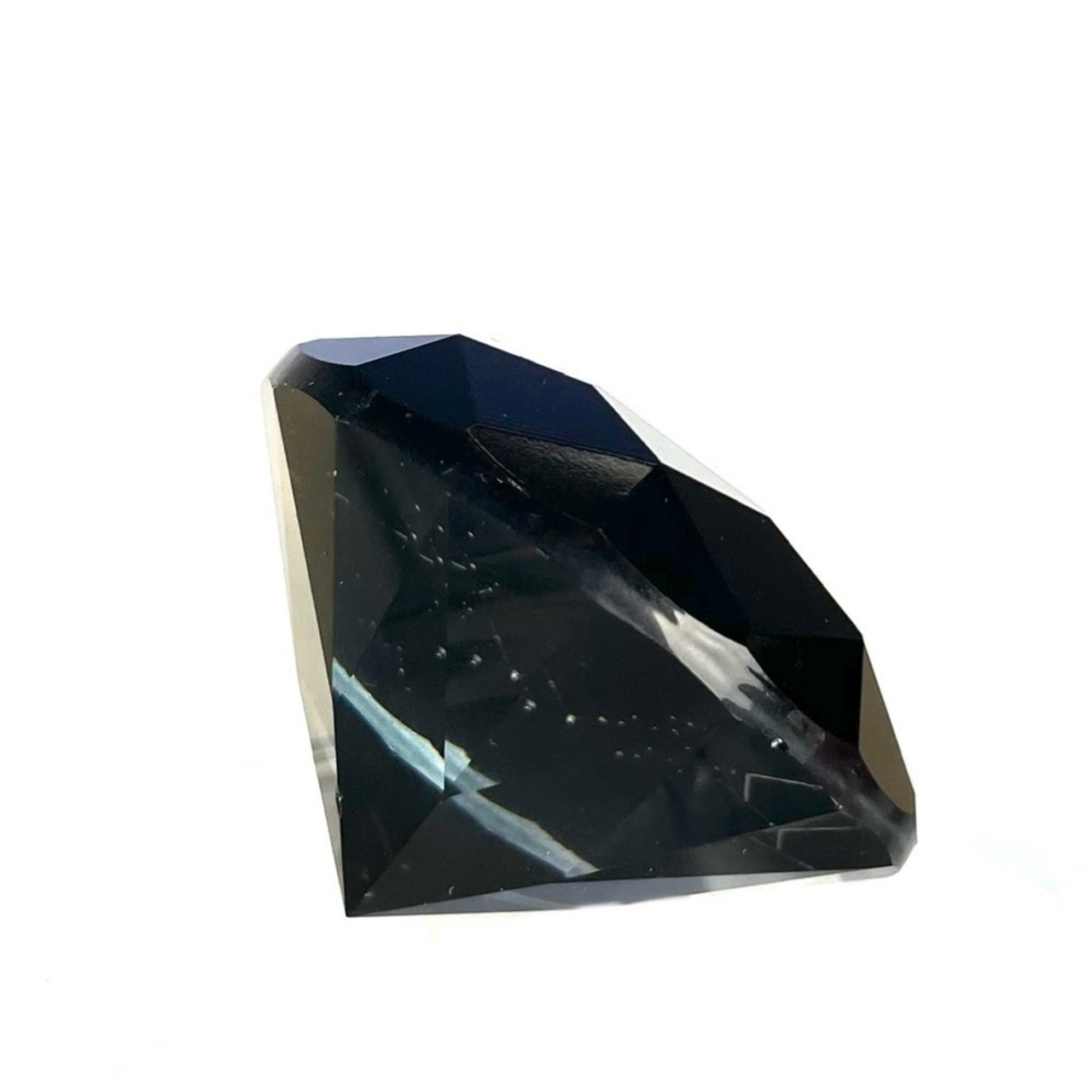 定価11万 新品 CAREERING GLASS OF DIAMOND GOD 6.67ct 10.99x10.89x9.70mm Asteriated Octahedron 24522-01