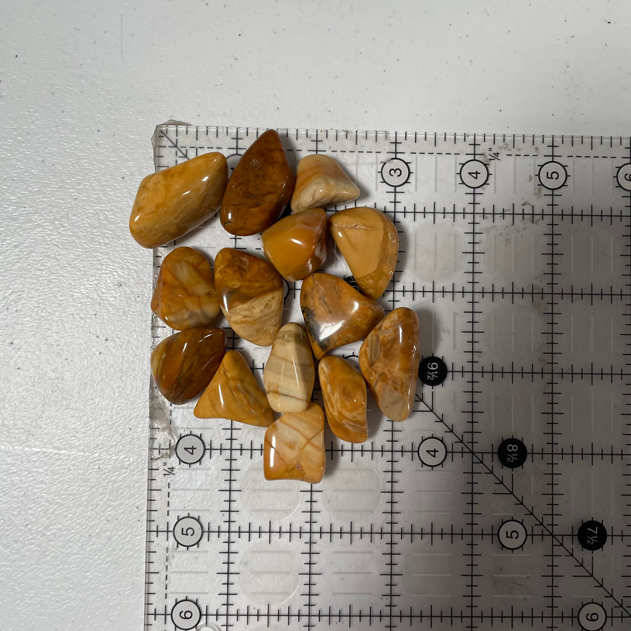 Yellow Jasper Tumbled Stone by the Pound - Paykoc Imports, Inc.