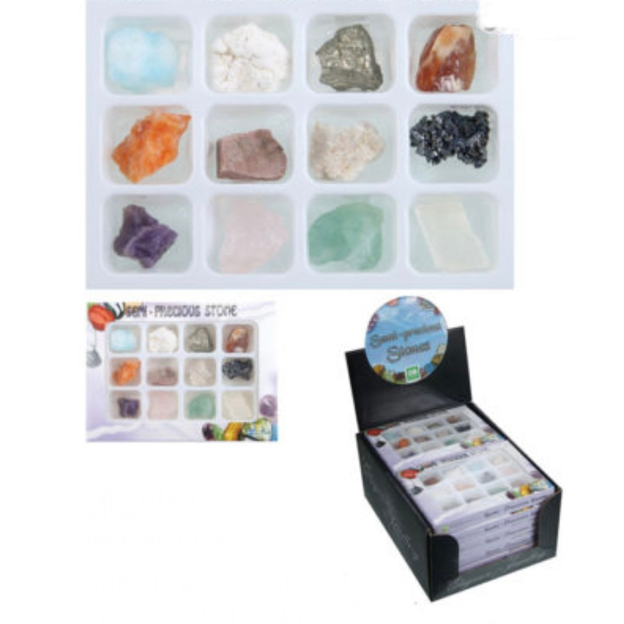 Semi Precious Stones 1 Count Assorted Paykoc Imports Inc
