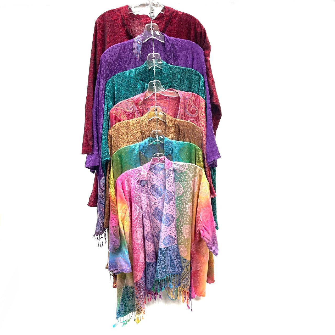 Super Soft Pashmina Kimono 1 Assorted Color and Size - Paykoc