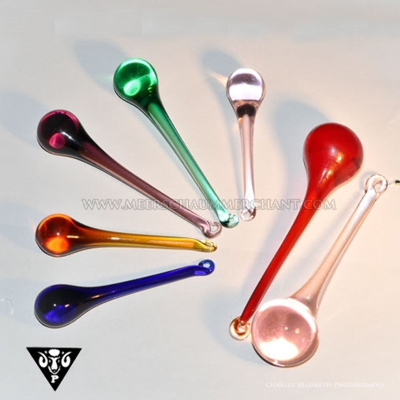 Cr92125 90mm Tear Drop Colored Crystal Home Decor Paykoc