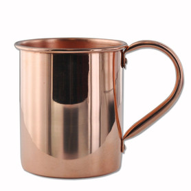 18oz Solid Copper Moscow Mule Mug By Paykoc