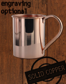 13.5oz Solid Copper Moscow Mule Mug by Paykoc MM12082 13.5oz Solid Copper Moscow Mule Mug by Paykoc MM12082