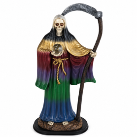 Santa Muerte (Wealth) RB 24" Statue