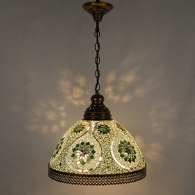 Large Mosaic Bar Light