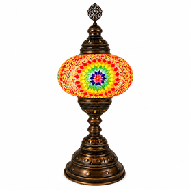 Turkish Mosaic Table Lamp -  9"x22" - MB4