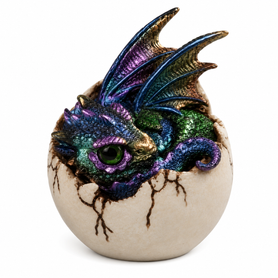 4" Purple Dragon Egg GS71758