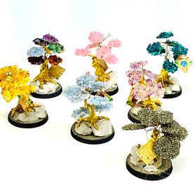 Real Gem Specimen Trees 4.5" 1 Count Assorted Real Gem Specimen Trees 4.5" 1 Count Assorted
