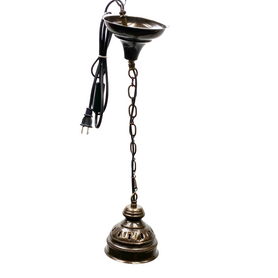 Hanging Mosaic Lamp Pendant Chain and Harness Base for B5S