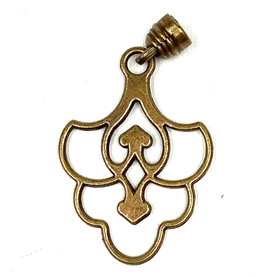 Decorative Threaded Screw Lock Hanging Ornament Dangle Mosaic Turkish Lamp Part 3.25"