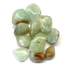 Prehnite Tumbled by the Pound