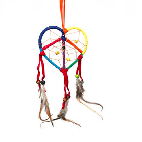 Heart Leather Dream Catcher Small Assorted 1 Count