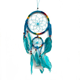 Dream Catchers Leather and Feathers 1 Count Assorted