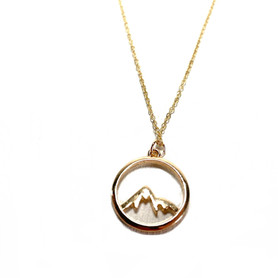 Rocky Mountain Necklace Gold or Silver  1 Count Rocky Mountain Necklace Gold or Silver  1 Count