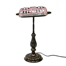 Banker Table Lamp Turkish Mosaic Lamp 1 Count Assort