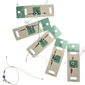 Delicate Evil Eye The World is Ours Bracelets Assorted Colors 1 Count Delicate Evil Eye The World is Ours Bracelets Assorted Colors 1 Count