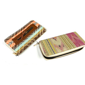 Southwest Canvas Wallet 1 Count Assorted Southwest Canvas Wallet 1 Count Assorted