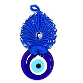 Evil Eye Peacock 3"x 6"