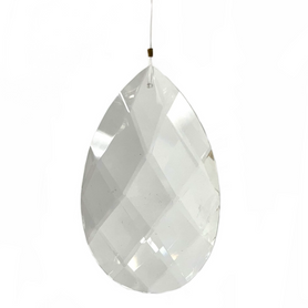 Tear Drop Hanging Crystal Extra Large 2.5" Tear Drop Hanging Crystal Extra Large 2.5"