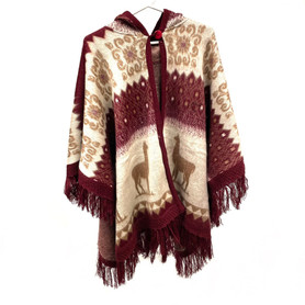 Alpaca Rectangle Poncho from Ecuador 1 Count Assorted Alpaca Rectangle Poncho from Ecuador 1 Count Assorted