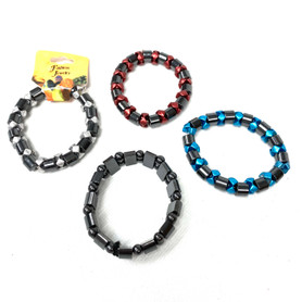 Fancy Hematite Bracelets 1 Count Assorted Fancy Hematite Bracelets 1 Count Assorted