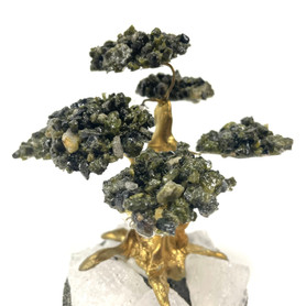 Epidote Gem Specimen Tree 4.5" Epidote Gem Specimen Tree 4.5"