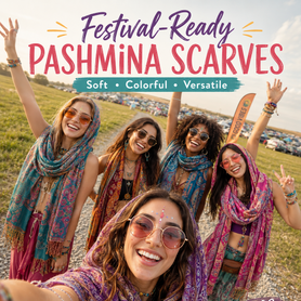Assorted Pashmina Scarf Selection