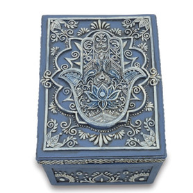 Fatimas Hand Buddha Palm Tarot Card Box 5"