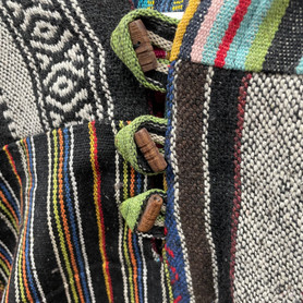 Baja Button Jacket Patchwork