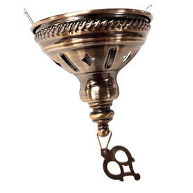 Bottom Cap and Dangle for Heavy Turkish Lamps