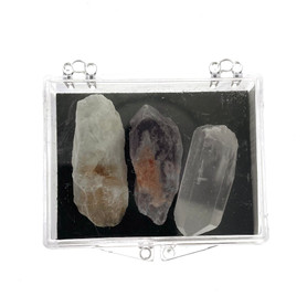 Natural Mineral Points Kit in Display Box 1 Count Assorted