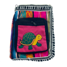 Black and White Framed Side Bag from Ecuador 1 Count Black and White Framed Side Bag from Ecuador 1 Count