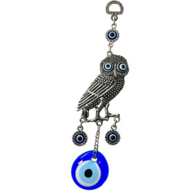 Spooked Bird with Evil Eyes 8"x2" EE50052