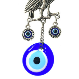 Spooked Bird with Evil Eyes 8"x2" EE50052