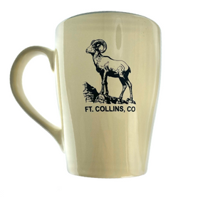 Colorado Ft. Collins Wildlife Sand Colored Mug 16oz