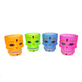 Colorado Sugar Skull Shot Glass Ceramic Colorado Sugar Skull Shot Glass Ceramic