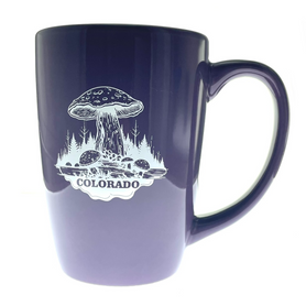 Colorado Purple Mushroom Mug 16oz Colorado Purple Mushroom Mug 16oz