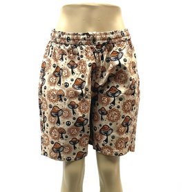 Mushroom Drawstring Half Pant 1 Count Mushroom Drawstring Half Pant 1 Count