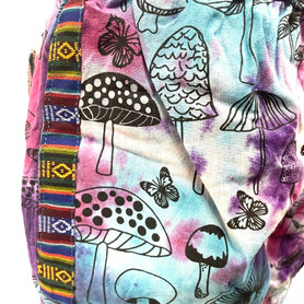 Cotton Tie Dye Mushroom Butterfly Pants 1 Count Cotton Tie Dye Mushroom Butterfly Pants 1 Count