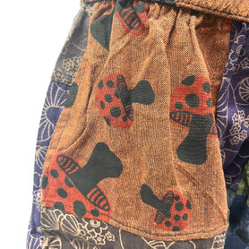 Cotton Multi Mushroom Quarter Pant 1 Count