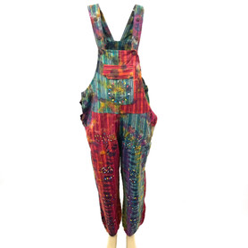 Cotton Multi Patch Jumpsuit 1 Assorted Size Cotton Multi Patch Jumpsuit 1 Assorted Size