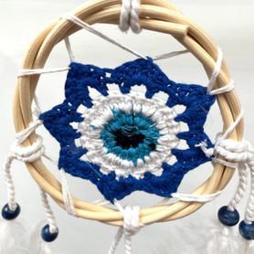 Evil Eye Dream Catcher 4.5"x12" Evil Eye Dream Catcher 4.5"x12"