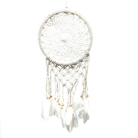 White Dream Catcher 10" x 27" White Dream Catcher 10" x 27"