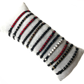 Natural Stone Macrame Bracelet 1 Count Assorted Natural Stone Macrame Bracelet 1 Count Assorted