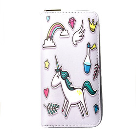 Colorful Unicorn Wallet 1 Count Assorted Colorful Unicorn Wallet 1 Count Assorted